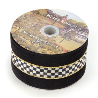 MacKenzieChilds Tuxedo 3" Ribbon