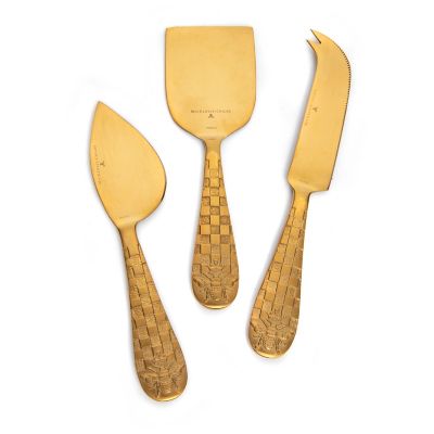 MacKenzieChilds Queen Bee Cheese Knives Set of 3