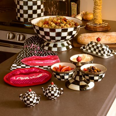 MacKenzieChilds Teapot Salt & Pepper Set