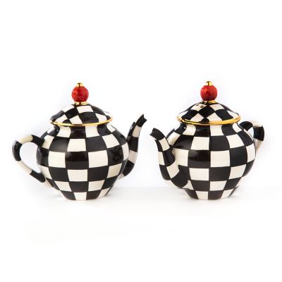 MacKenzieChilds Teapot Salt & Pepper Set