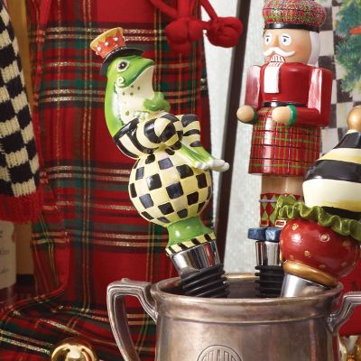 MacKenzieChilds Mr. Jingles Bottle Stopper