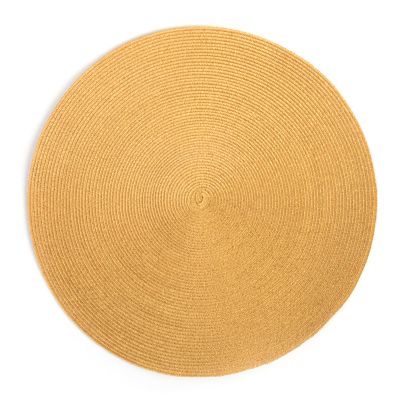 MacKenzieChilds Round Placemat Lurex Gold