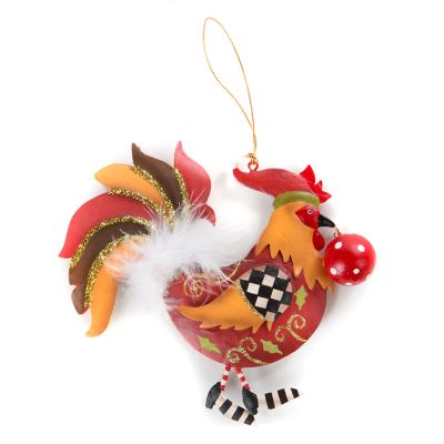 MacKenzieChilds Rooster Ornament