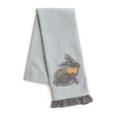 MacKenzieChilds Gingham Bunny Dish Towel