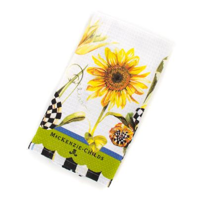 MacKenzieChilds Sunflower Dish Towel