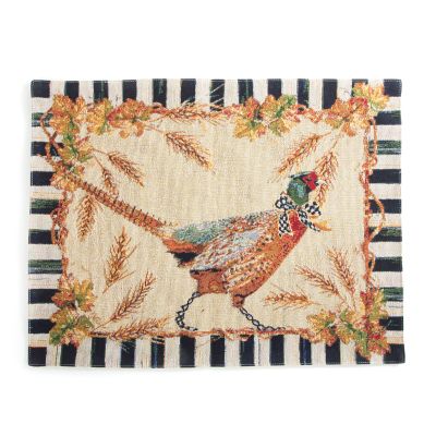MacKenzieChilds Pheasant Placemats Set of 4