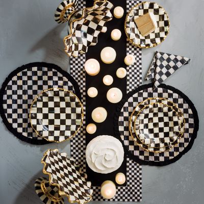 MacKenzieChilds Courtly Check Round Placemat