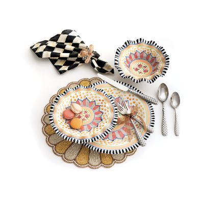 MacKenzieChilds Courtly Harlequin Napkin