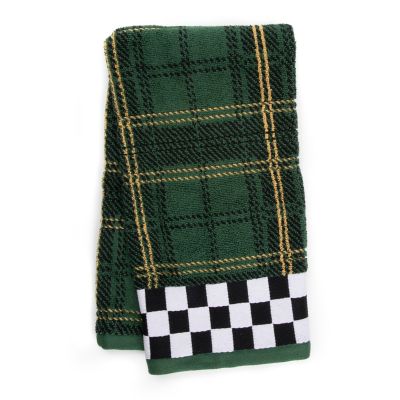 MacKenzieChilds Evergreen Plaid Hand Towel