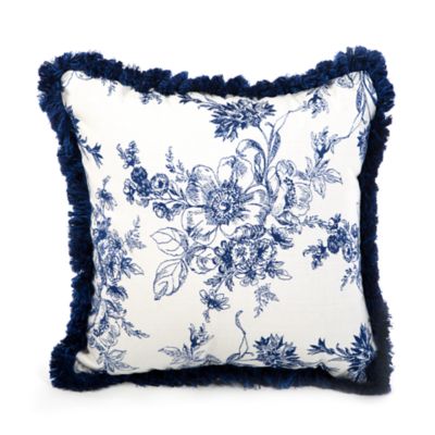 MacKenzieChilds Indigo Villa Outdoor Accent Pillow
