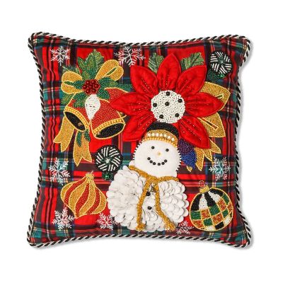 MacKenzieChilds Ugly Sweater Throw Pillow