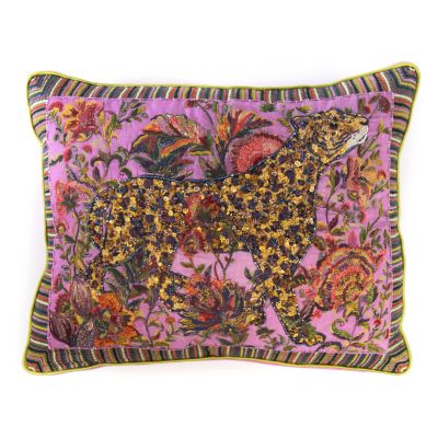 MacKenzieChilds Leopard Lumbar Pillow