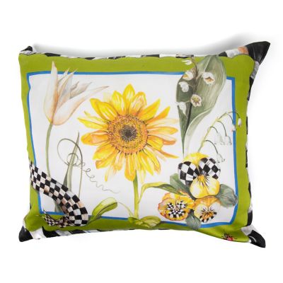 MacKenzieChilds Sunflower Lumbar Pillow