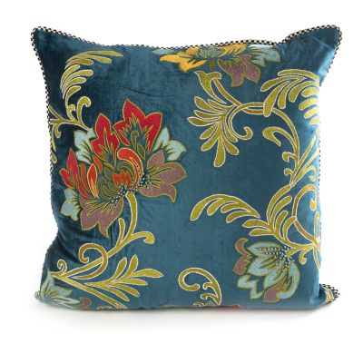 MacKenzieChilds Aberdeen Floral Pillow