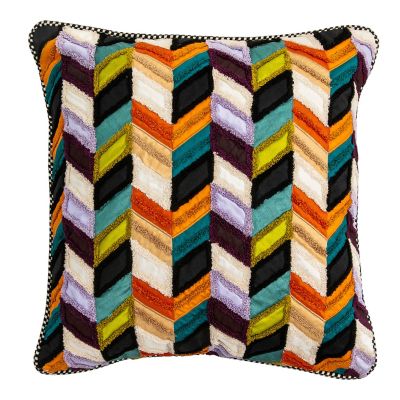 MacKenzieChilds Chevron Throw Pillow