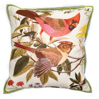 MacKenzieChilds Bird Watchers Pillow
