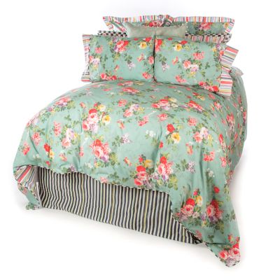 MacKenzieChilds Chelsea Garden Duvet Cover Queen