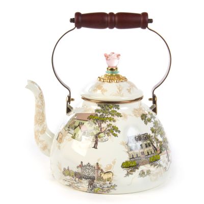 MacKenzieChilds Aurora Tea Kettle 3 Quart