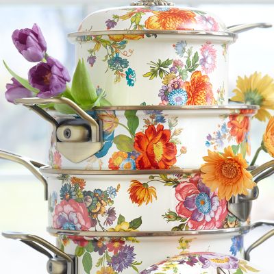 MacKenzieChilds Flower Market 3 Qt. Casserole