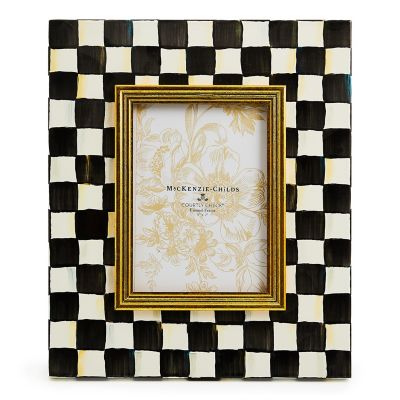 MacKenzieChilds Courtly Check 5" x 7" Frame
