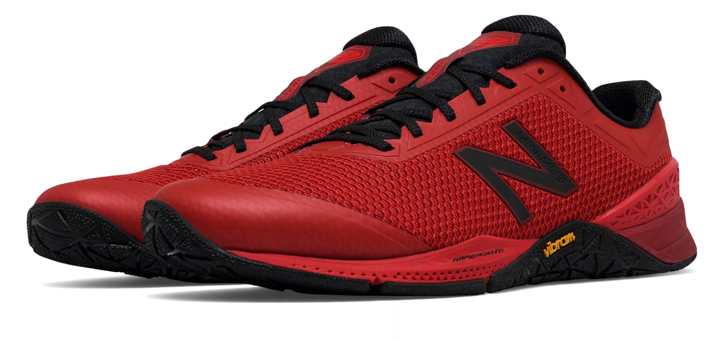 New Balance Minimus 40 Trainer Mens Shoes Red
