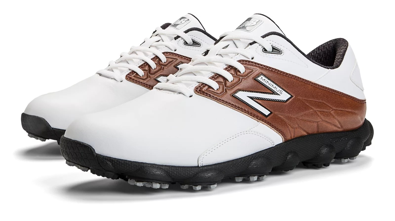New Balance Mens Minimus LX Golf Shoes White