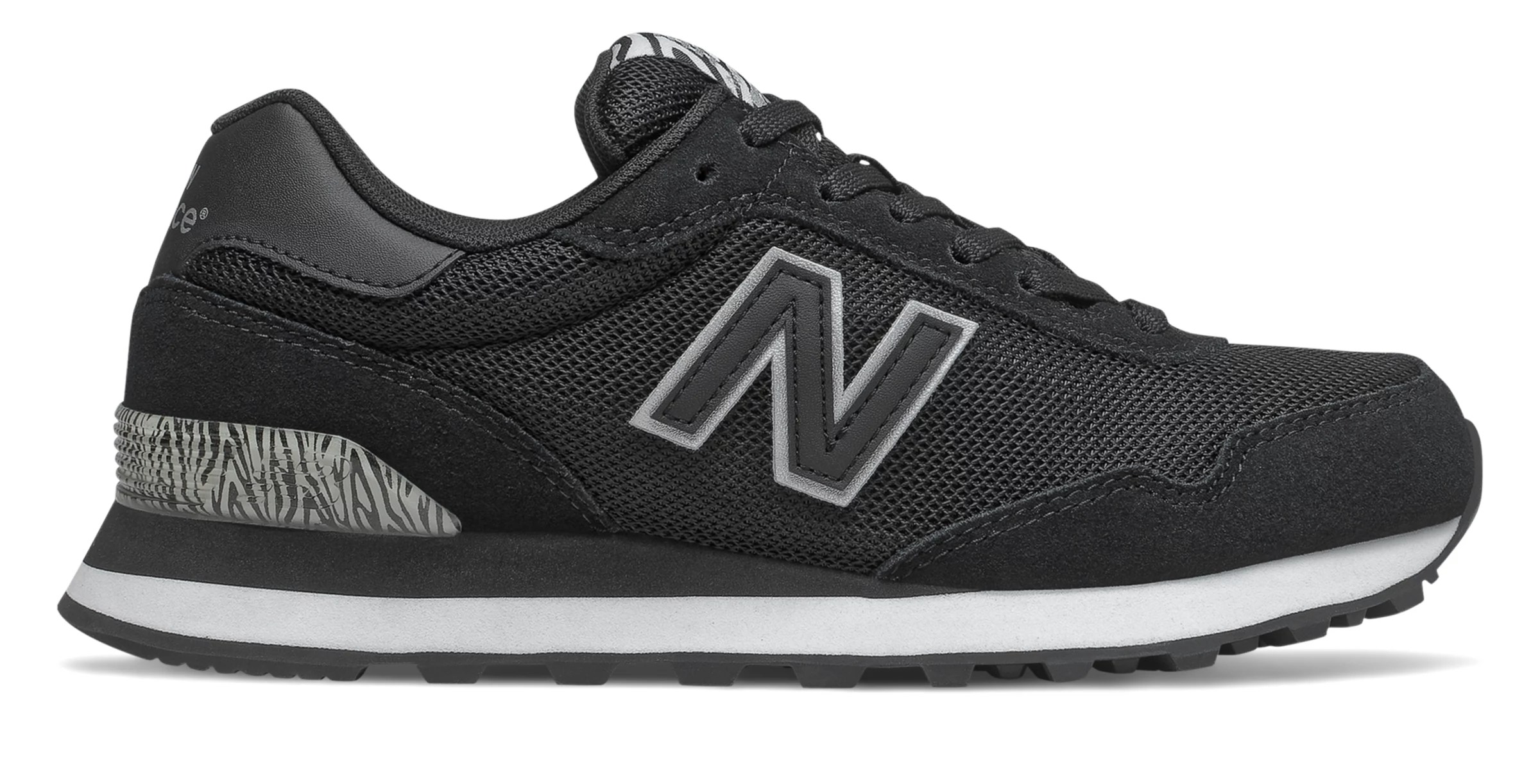 New Balance Women's 515 Classic Shoes Black with Black eBay