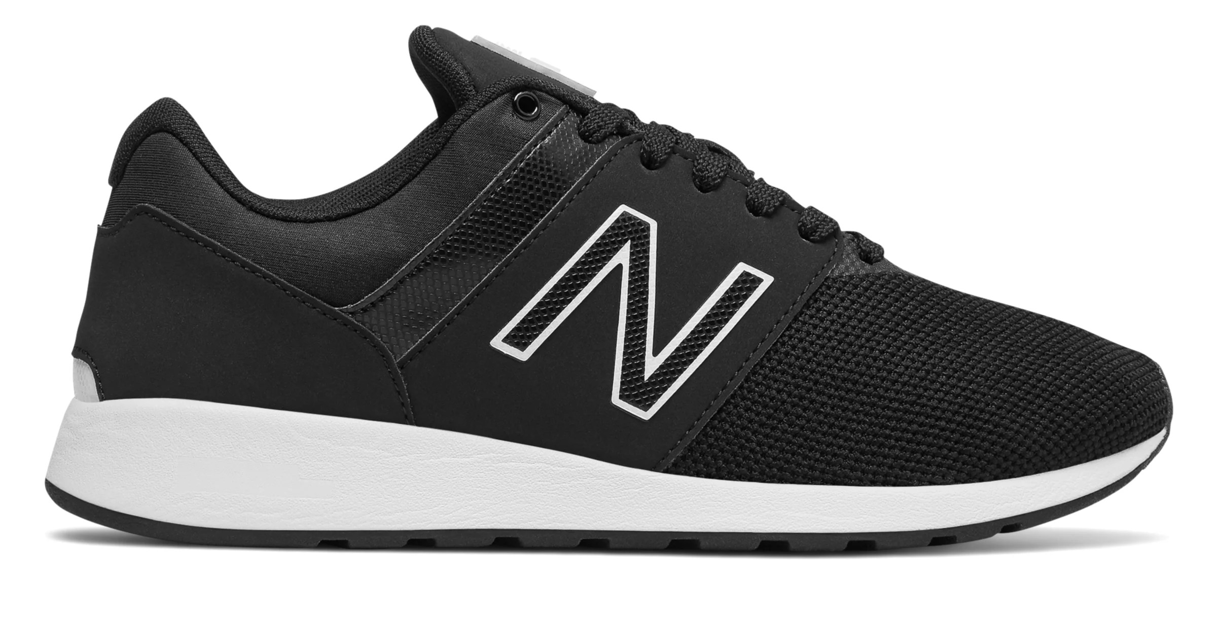New Balance Women's Revlite 24 Shoes Black With White eBay