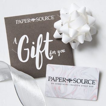 Paper Source Gift Card Balance` Card Template 3