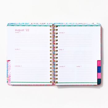 agenda paper blank 2023 2022-2023 Lilly Pulitzer Splashdance Planner | Paper Source
