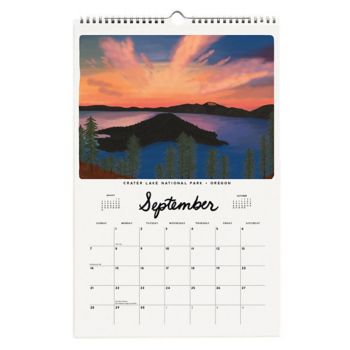 2025 National Parks Wall Calendar Paper Source