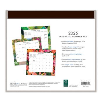 20242025 Paper Source Landscapes Monthly Calendar Paper Source