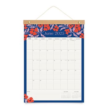 20242025 Paper Source Botanical Family Wall Calendar Paper Source