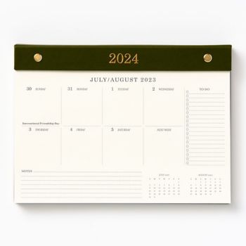 Paper Source 20232024 Chicago Avenue Weekly Desk Calendar Bethesda Row