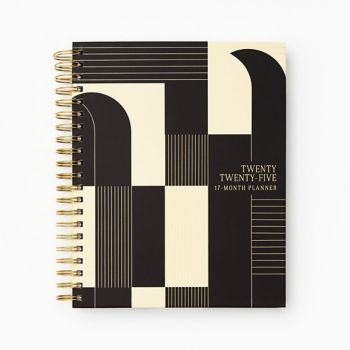 20242025 Paper Source Modern Deco Arches Work/Life Balance Weekly Planner Paper Source