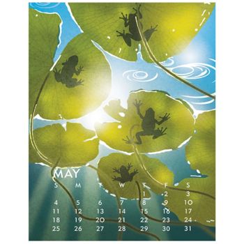 2025 Linnea Design Poster Calendar Paper Source