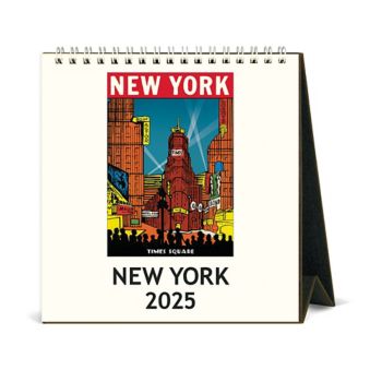 2025 New York Desk Calendar Paper Source