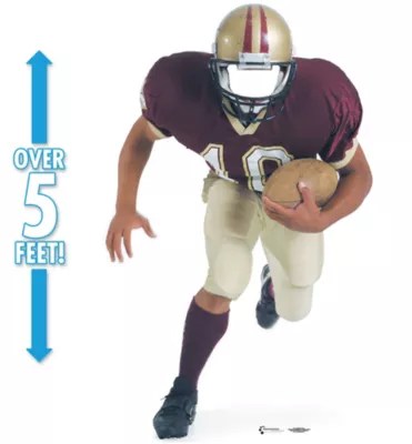 Football Player Life-Size Photo Cardboard Cutout NFL Athlete Party