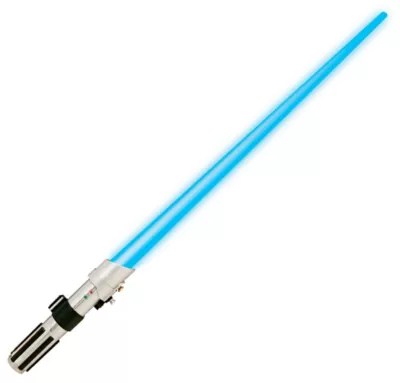 Star Wars Luke Skywalker Blue Plastic Lightsaber Lucas Films 3" x 34