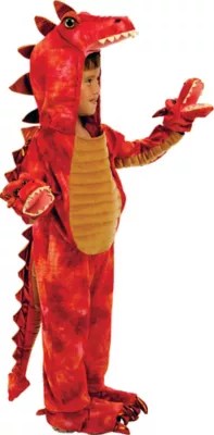 Hydra 3Headed Dragon Halloween Costume Deluxe for Boys, Small, with