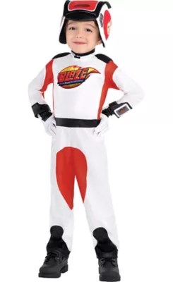 Boys Toddler AJ Halloween Costume Size 34T Blaze and the Monster