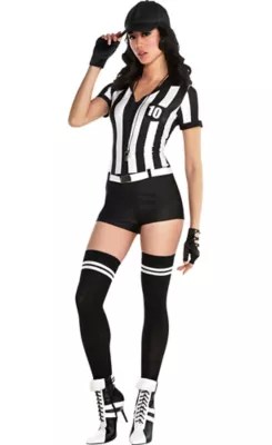 Sexy Referee Halloween Costume for Women, Large, with Accessories 13051839123 eBay