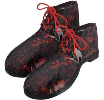Bloody Clown Shoes Halloween Costume Accessories for
