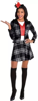 Adult Dionne Halloween Costume Accessory Kit Clueless One Size Dress