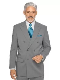 Wool Peak Lapel Suit Jacket Paul Fredrick