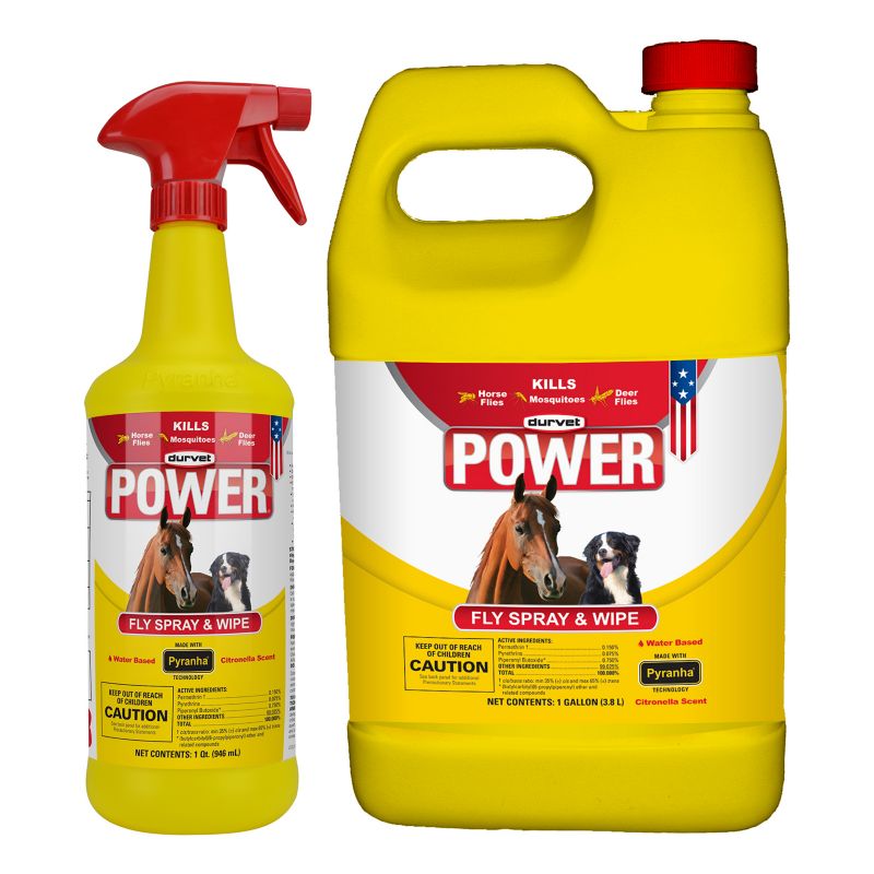 Durvet Power Fly Spray and Wipe StableSteals