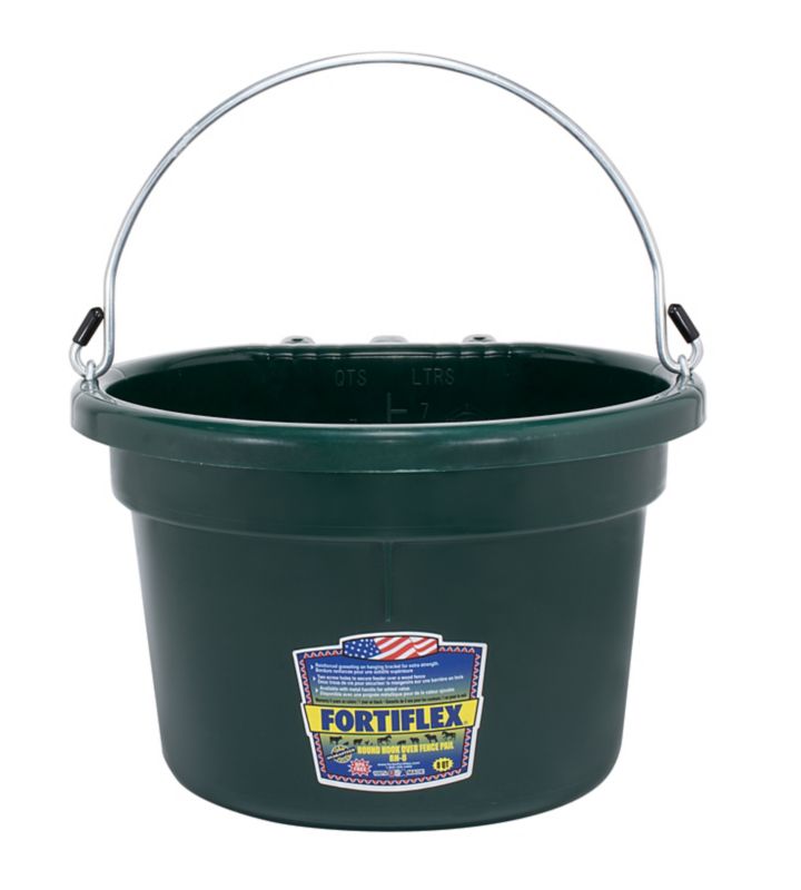 Fortiflex 8 Qt Over the Fence Pail w.Handle WarehouseOutlet