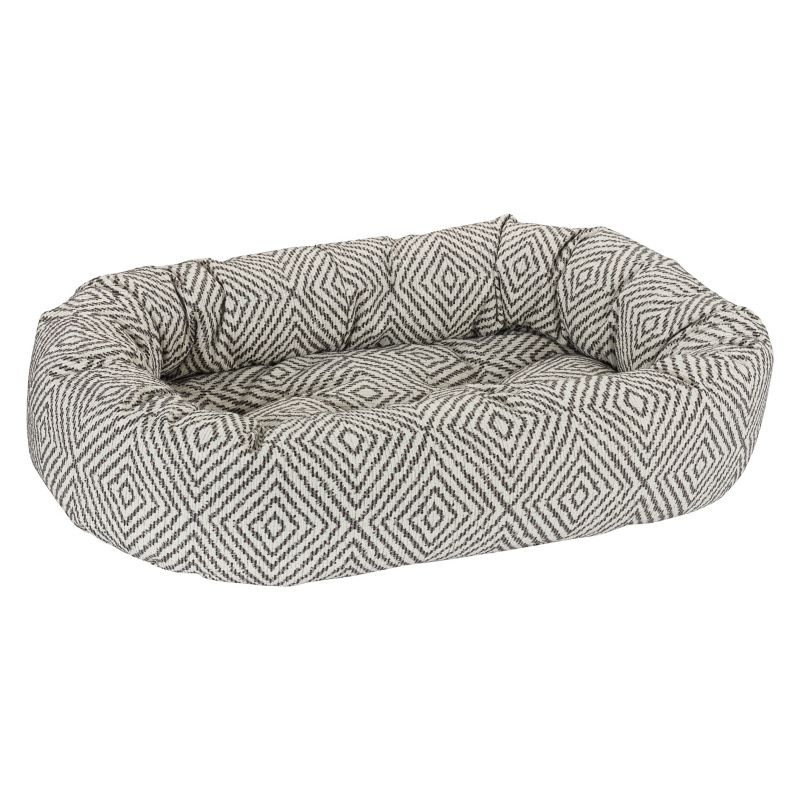 Bowsers Diamondback Woven Donut Dog Bed