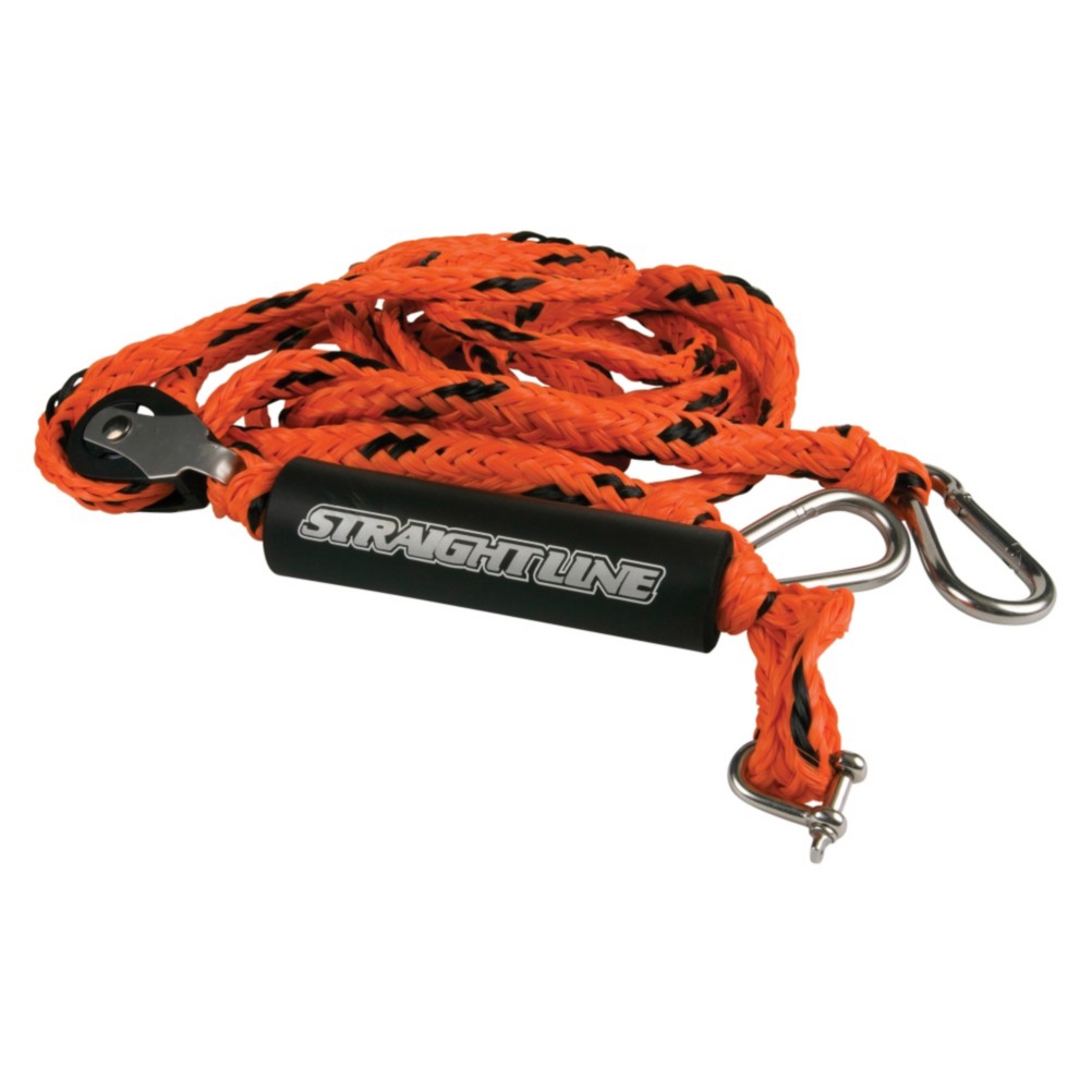Straight Line Deluxe 12ft HD Tow Rope Harness Towable Tube