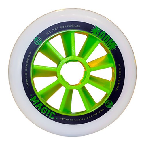 Atom Skates Boom Magic 100mm Inline Skate Wheels 8 Pack 2016
